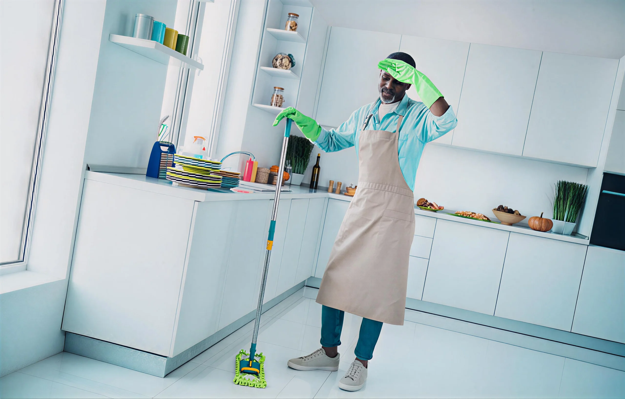 Kitchen cleaning
